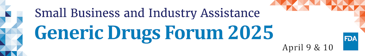 FDA Generic Drugs Forum 2025